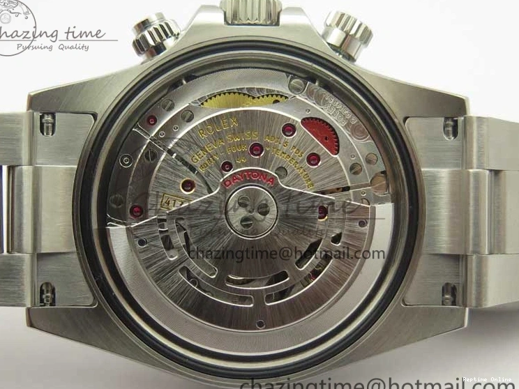 0412 Daytona 116520 ARF 1:1 Best Edition 904L SS Case and Bracelet White Dial A4130 Super Clone V Neat 3419